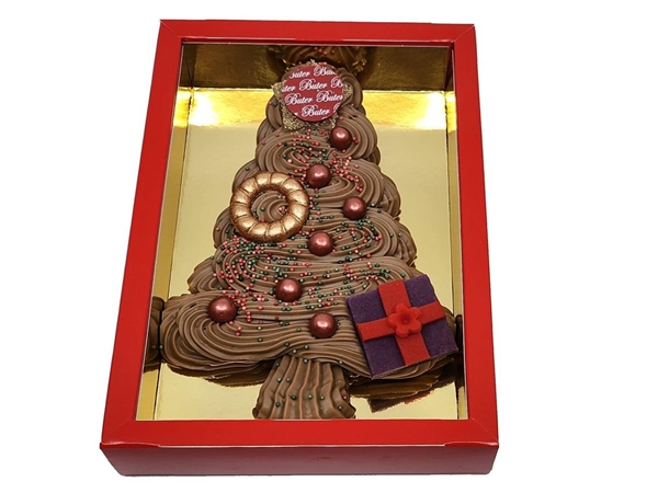 Roomchocolade Kerstboom
