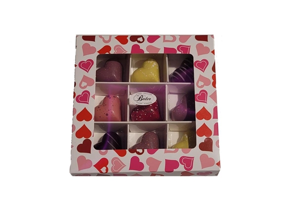 Valentijnbonbons 9 stuks