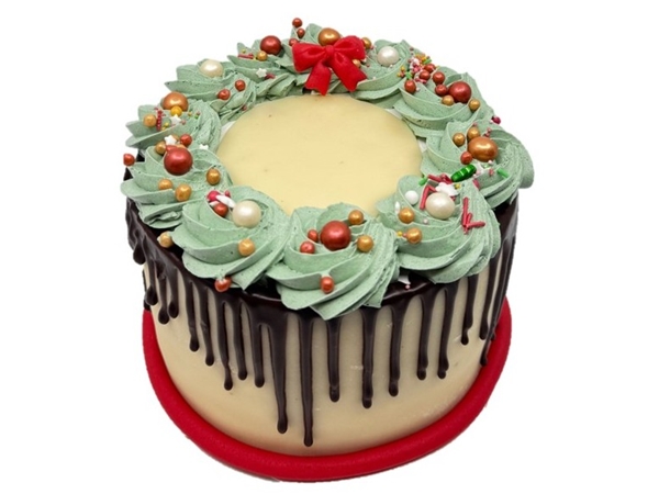 Kersttaart hoog 10 pax